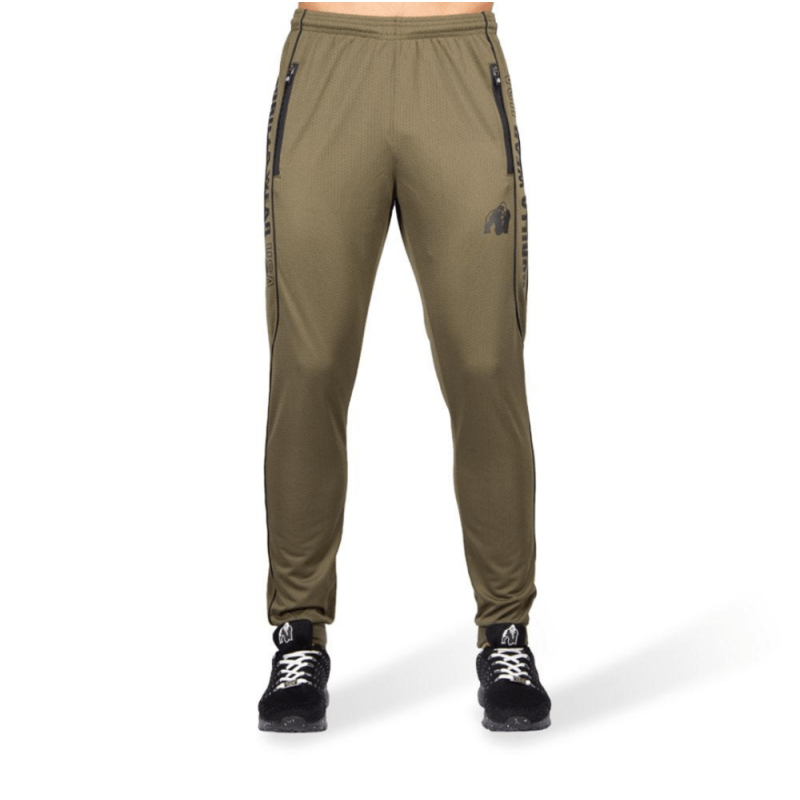 Gorilla Wear Branson Pants - Army Green/Black kelnės