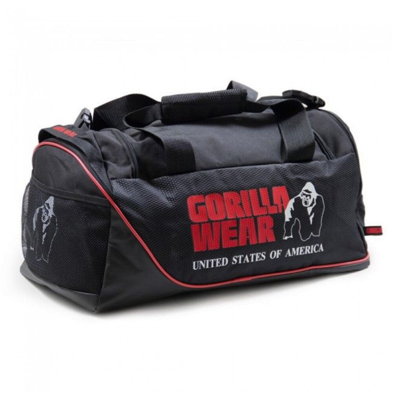 Gorilla Wear Jerome Gym Bag - Black/Red