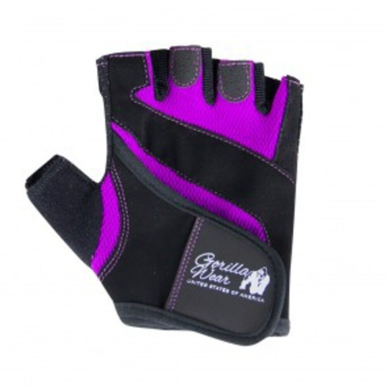 Gorilla Wear Women's Fitness Gloves Black/purple