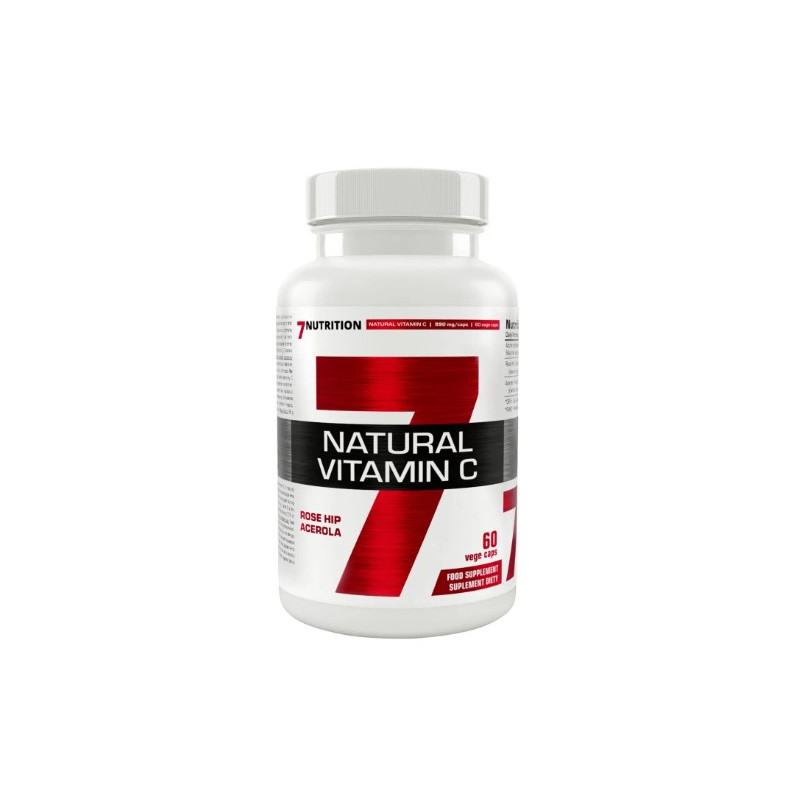 7 Nutrition Natural Vitamin C 60 kaps.