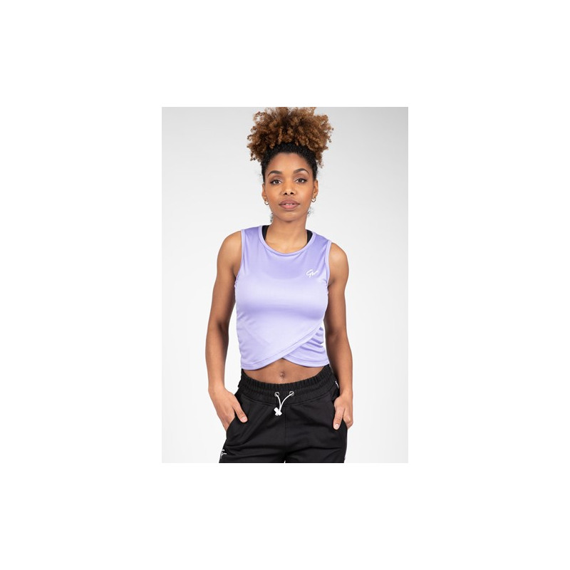 Gorilla Wear Estelle Twisted Crop Top - trumpi marškinėliai