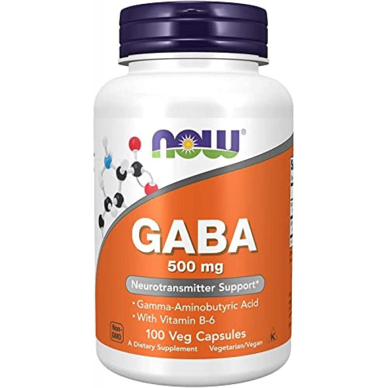 Now GABA 750 mg 100 kaps.