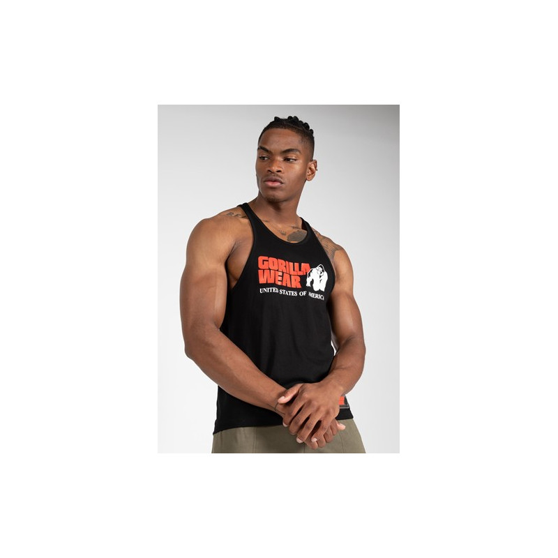 GORILLA WEAR: CLASSIC TANK TOP - BLACK