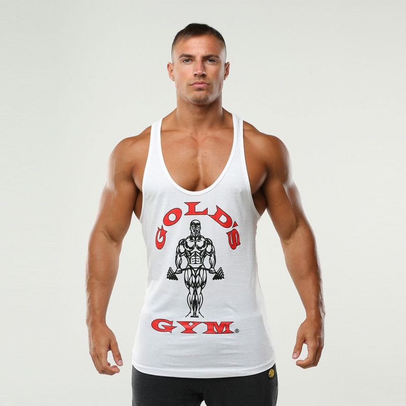 Golds Gym Tank Top White