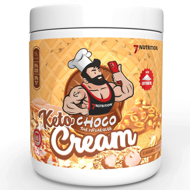 7 Nutrition Cream 750 g Caramel crunch KETO