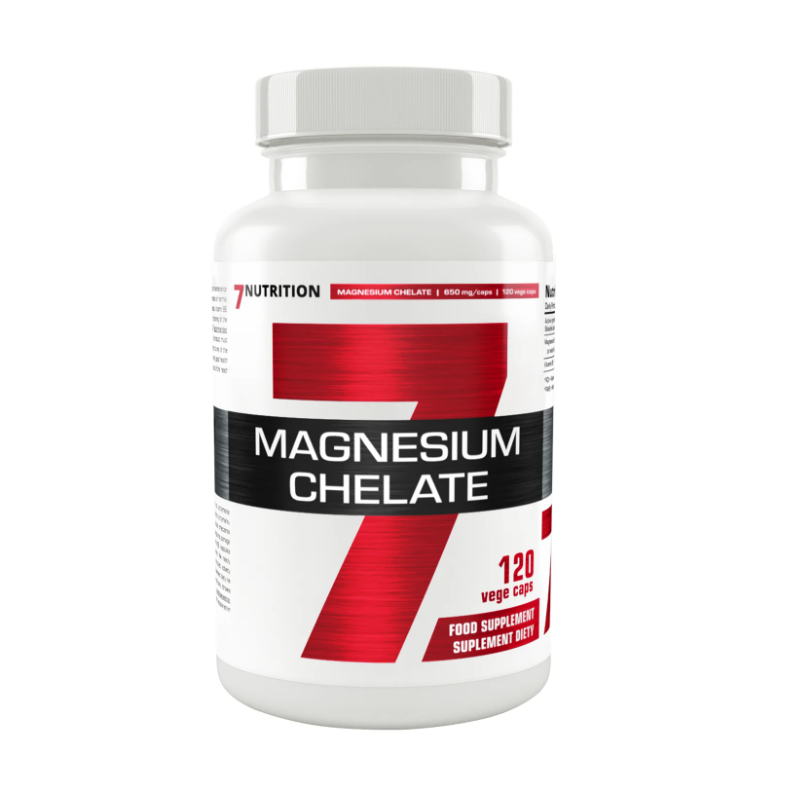 7 Nutrition Magnesium Chelate (bisglycinate) 120 kaps.