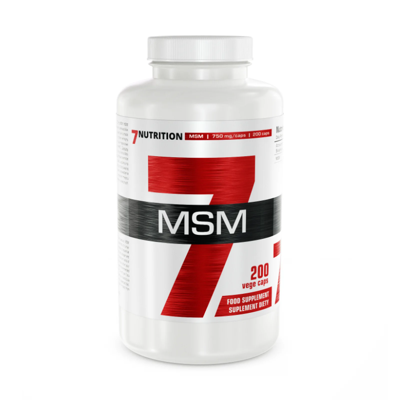 7 Nutrition MSM 750 mg 200 kaps.