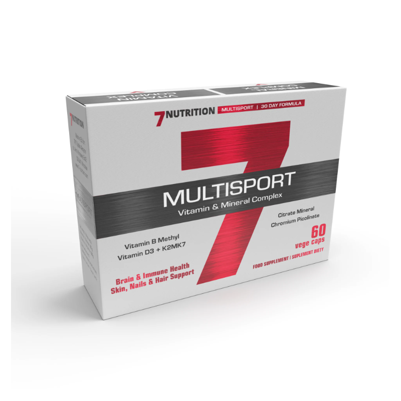 7 Nutrition Multisport 60 kaps. multivitaminai