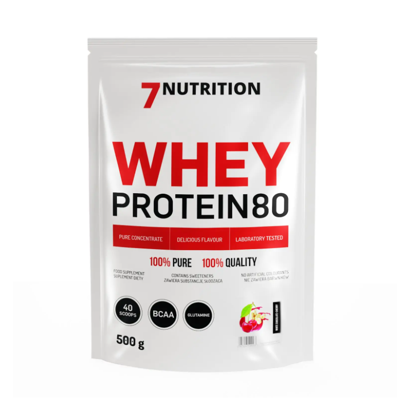 7 Nutrition Whey Protein 80 500 g Baltymų koncentratas