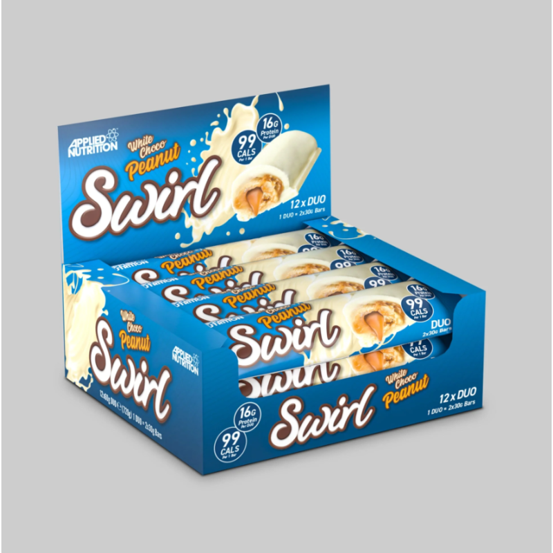 Applied Nutrition Swirl bar 60 g Baltyminis batonėlis