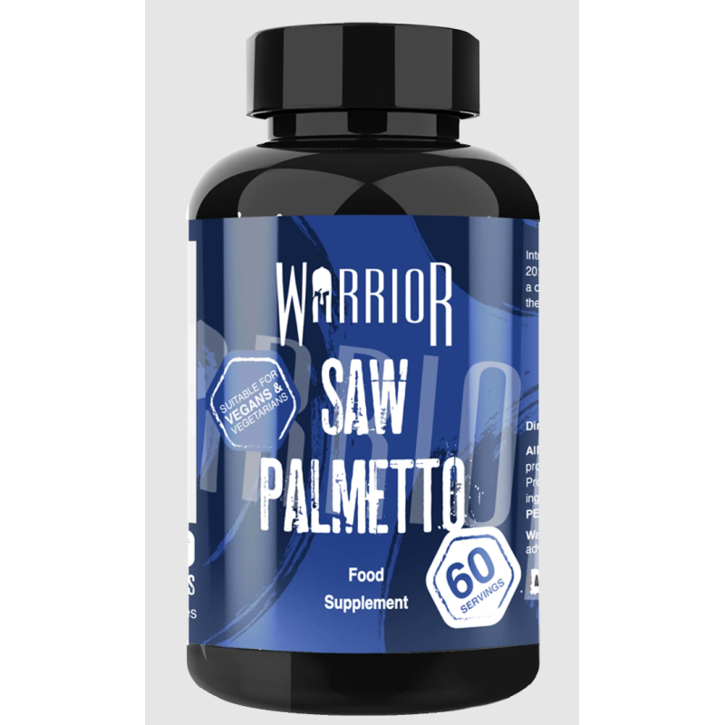 Warrior Saw Palmetto 60 kaps.