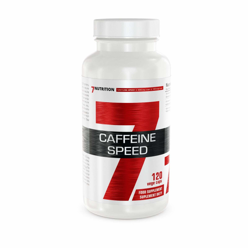 7 Nutrition Caffeine speed 120 kaps. kofeinas