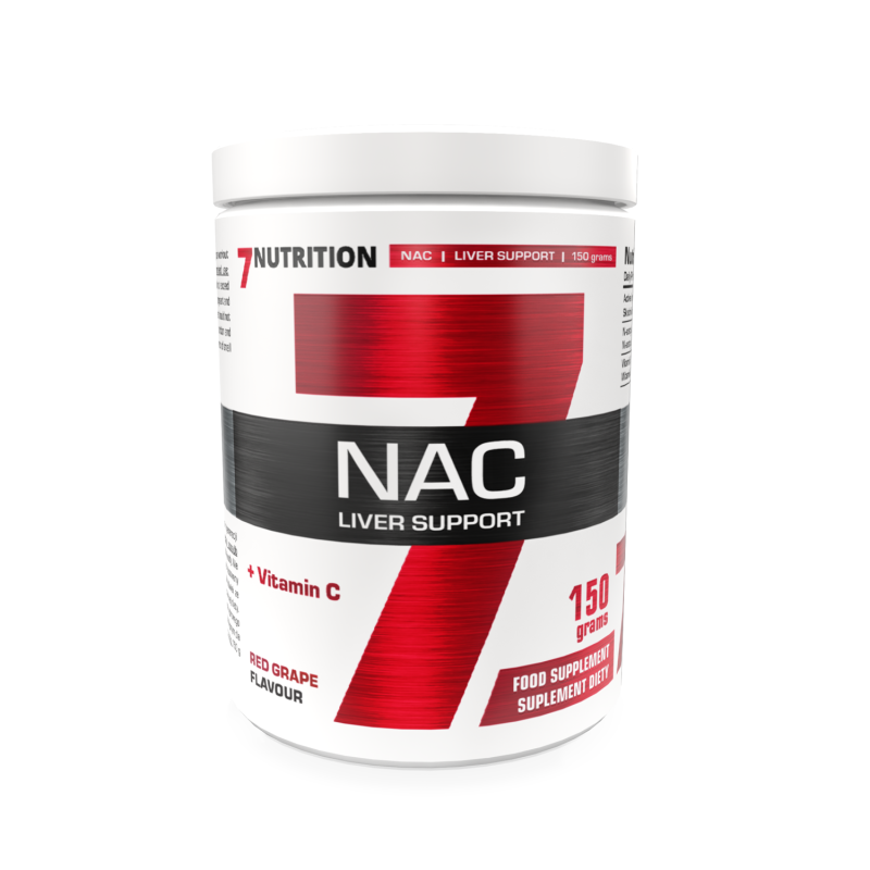 7 Nutrition NAC 150 mg 150 g red grape