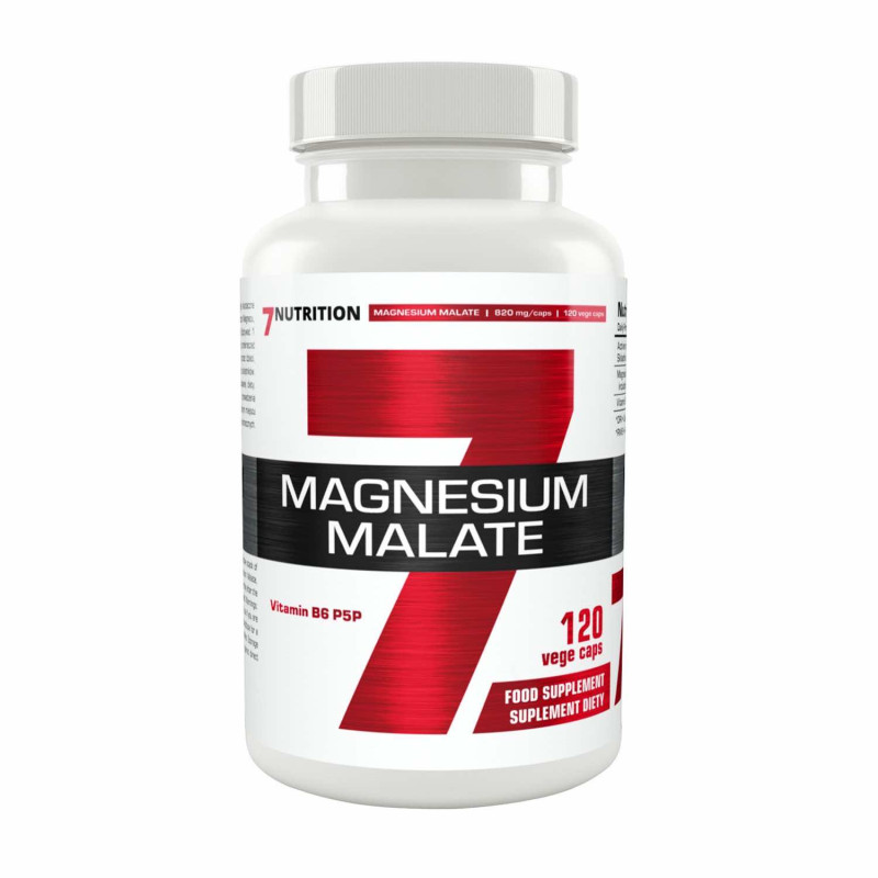 7 Nutrition Magnesium Malate 120 kaps.