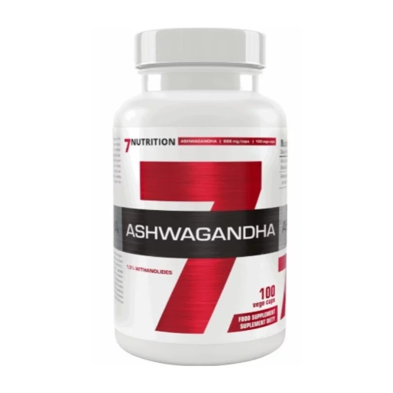 7 Nutrition Ashwagandha 666 mg 100 kaps.