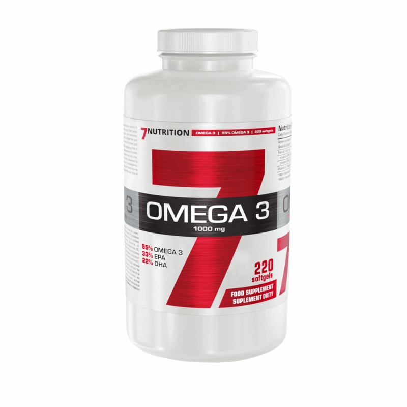 7 Nutrition Omega 3 55% 1000 mg 220 kaps.