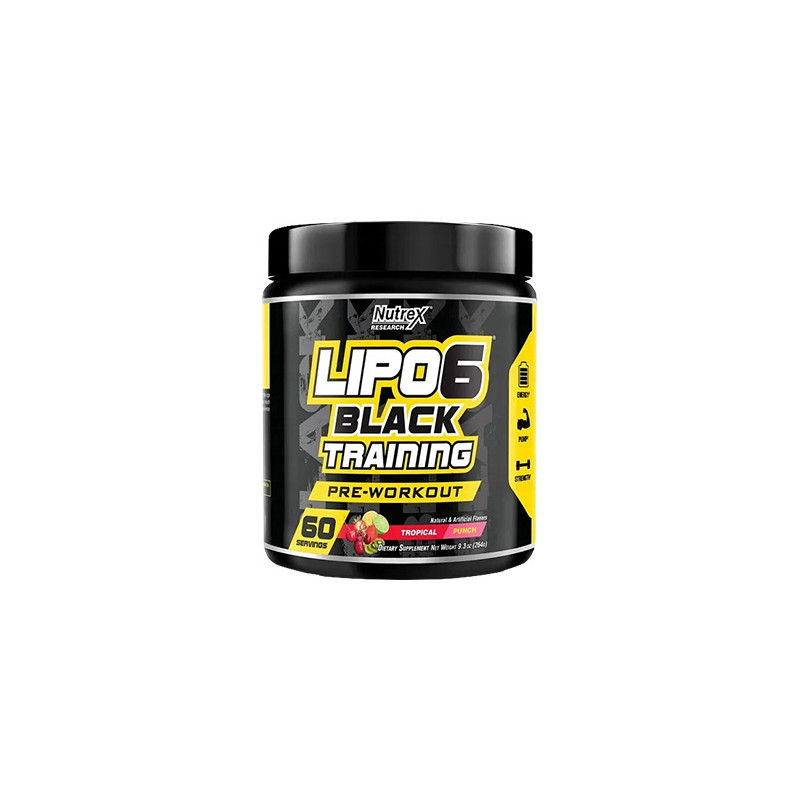 Nutrex lipo 6 black Training 264 g