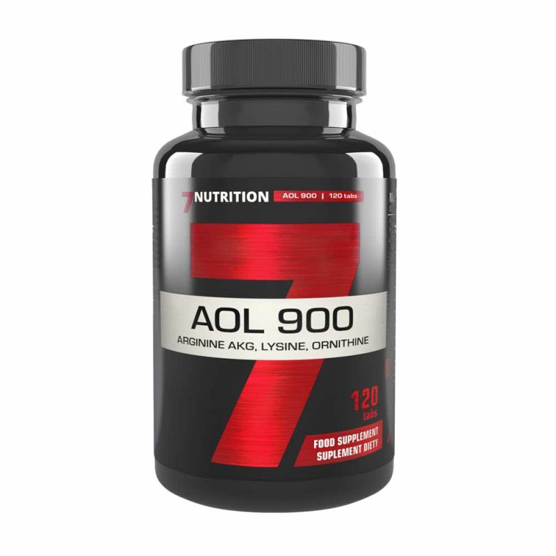 7 Nutrition AOL 900 (Arginine AKG, Lysine, Ornithine) 120 tabl.