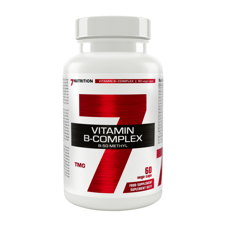 7 Nutrition Vitamin B Complex B50 Methyl 60 kaps.