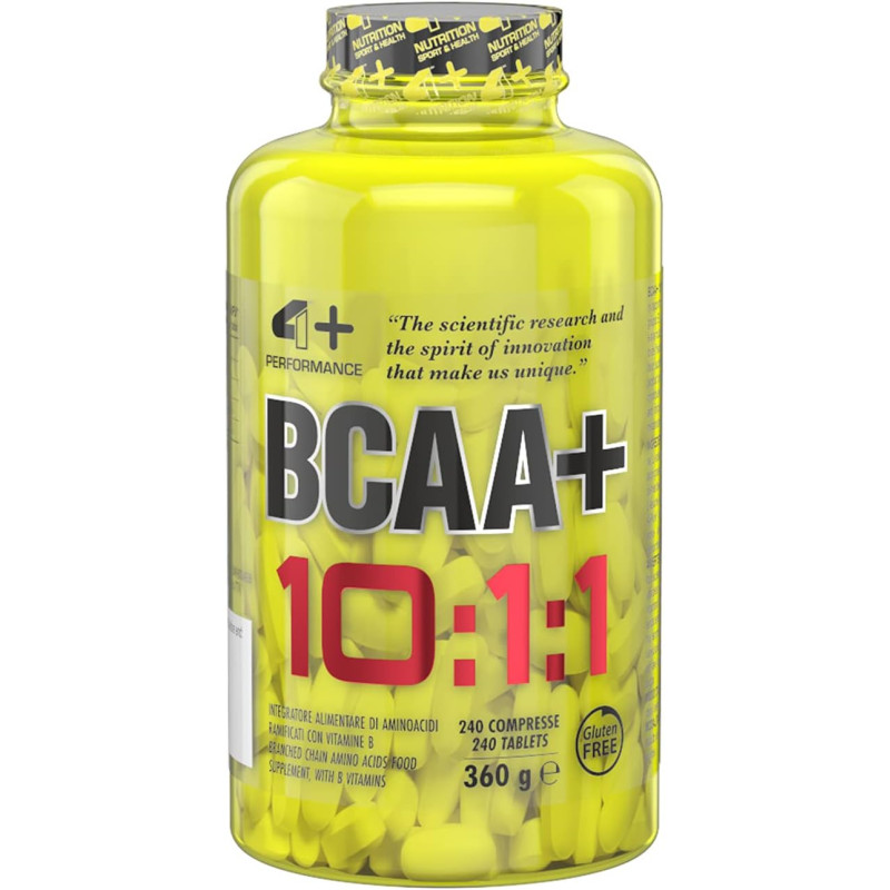 4+ Nutrition BCAA+ 10:1:1 200 tabl.