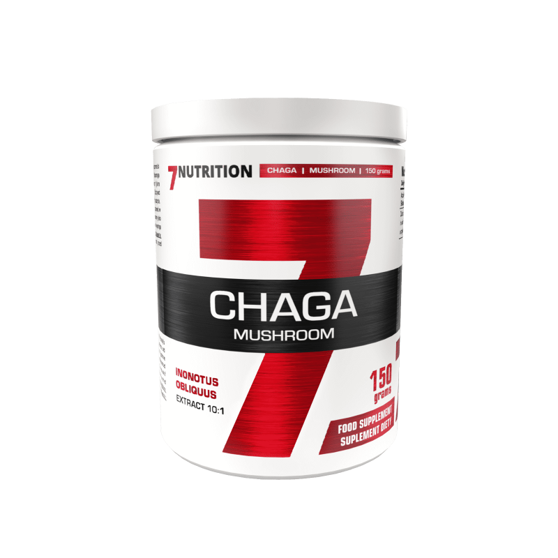 7 Nutrition Mushroom CHAGA 10:1 150 g čiaga grybų milteliai