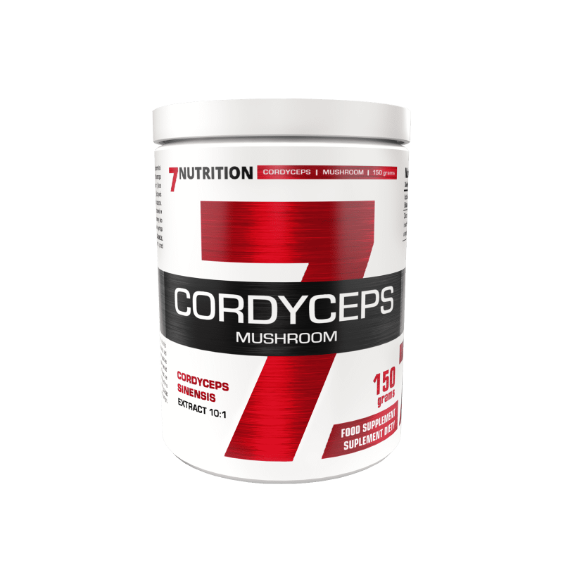 7 Nutrition Mushroom CORDYCEPS 10:1 150 g kordicepso grybo milteliai