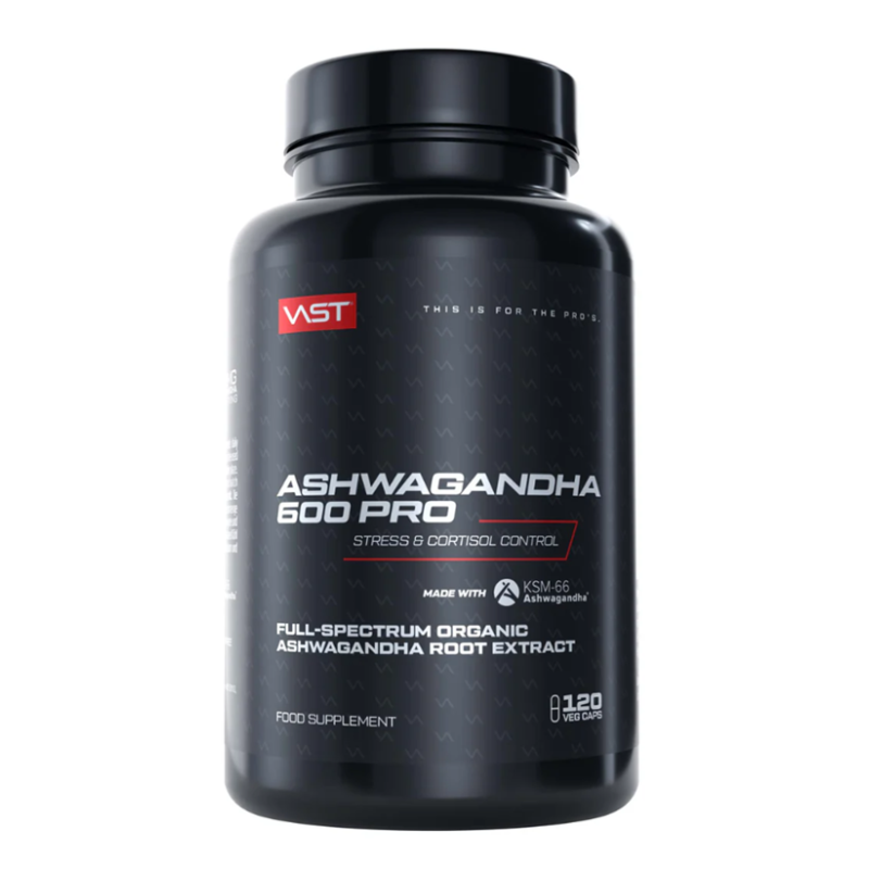 VAST Ashwagandha 600 PRO 120 kaps. KSM-66