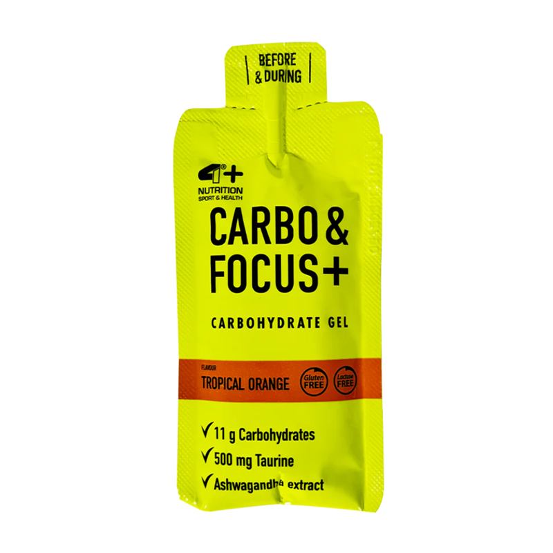 4+ Nutrition Carbo & Focus Carbogel 30 ml