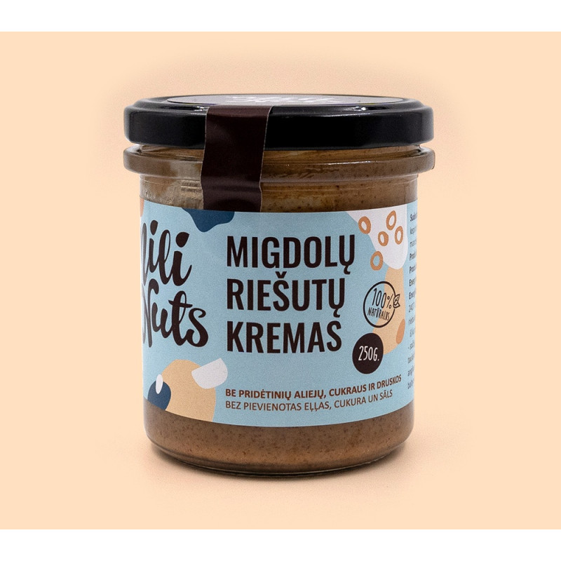 Mili Nuts Migdolų riešutų kremas