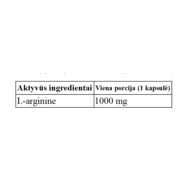 Azgard L-Arginine 90 kaps. | Geriausia kaina