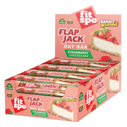 FitSpo Flap Jack Strawberry Cheesecake 90 g x12 BOX