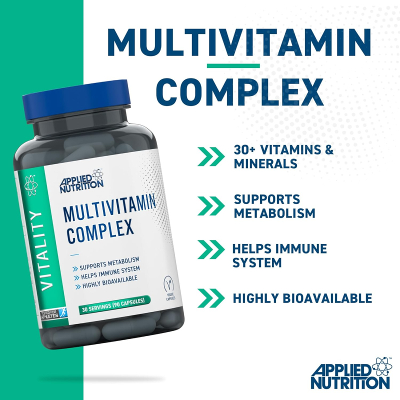 Multi Nutrition Applied Nutrition Multi vitamin 90 tabl. | Papildistas