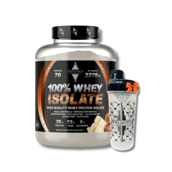 Azgard 100% CFM Whey Isolate 2270 g Baltymų Izoliatas, Lactose Free + gertuvė dovanų