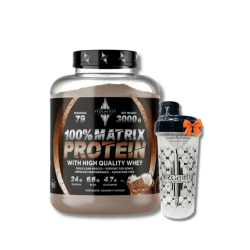 Azgard Protein Matrix 3000 g + gertuvė dovanų