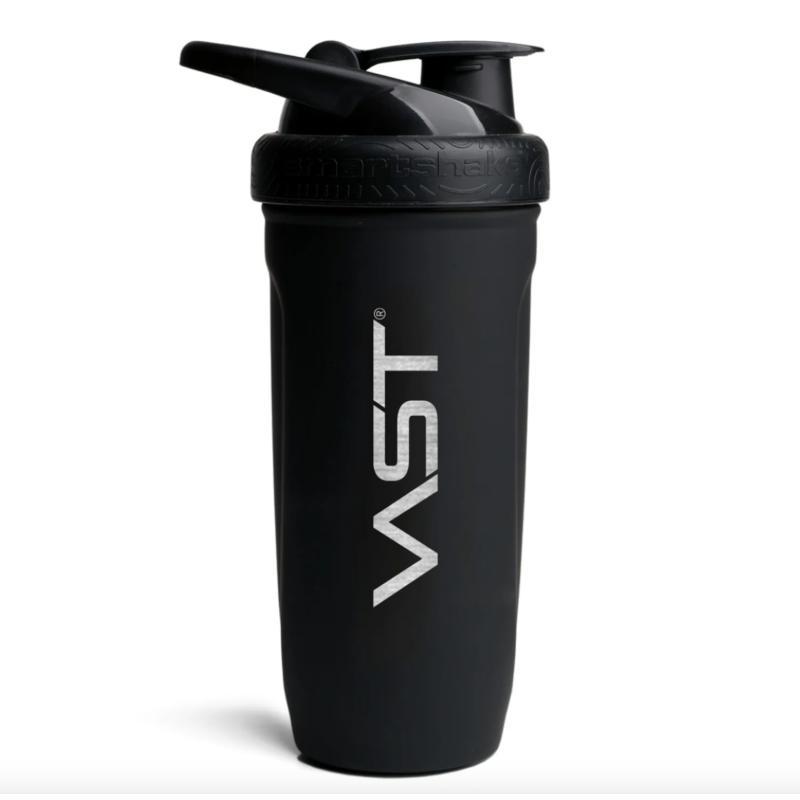 VAST Smartshake Stainless Steel Shaker 900 ml Black