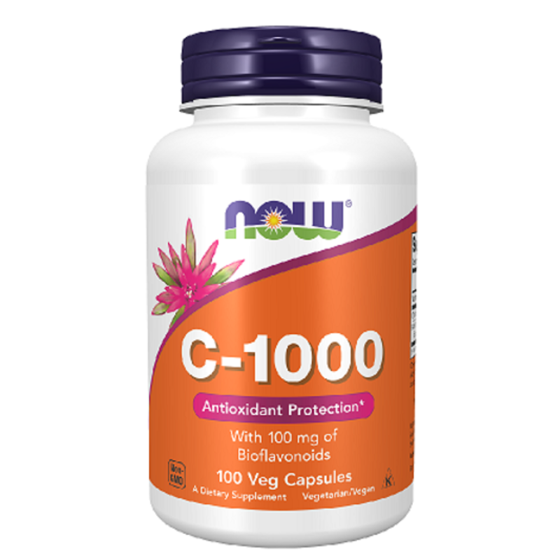 Now Vitamin C-1000 Bioflavonoids 100 kaps.