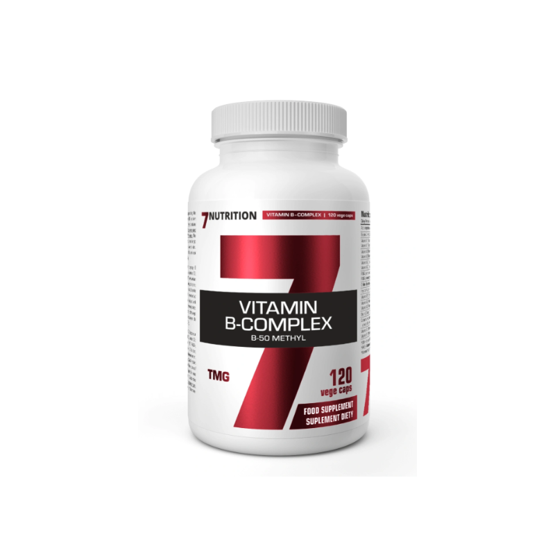 7 Nutrition Vitamin B Complex B50 Methyl 120 kaps.
